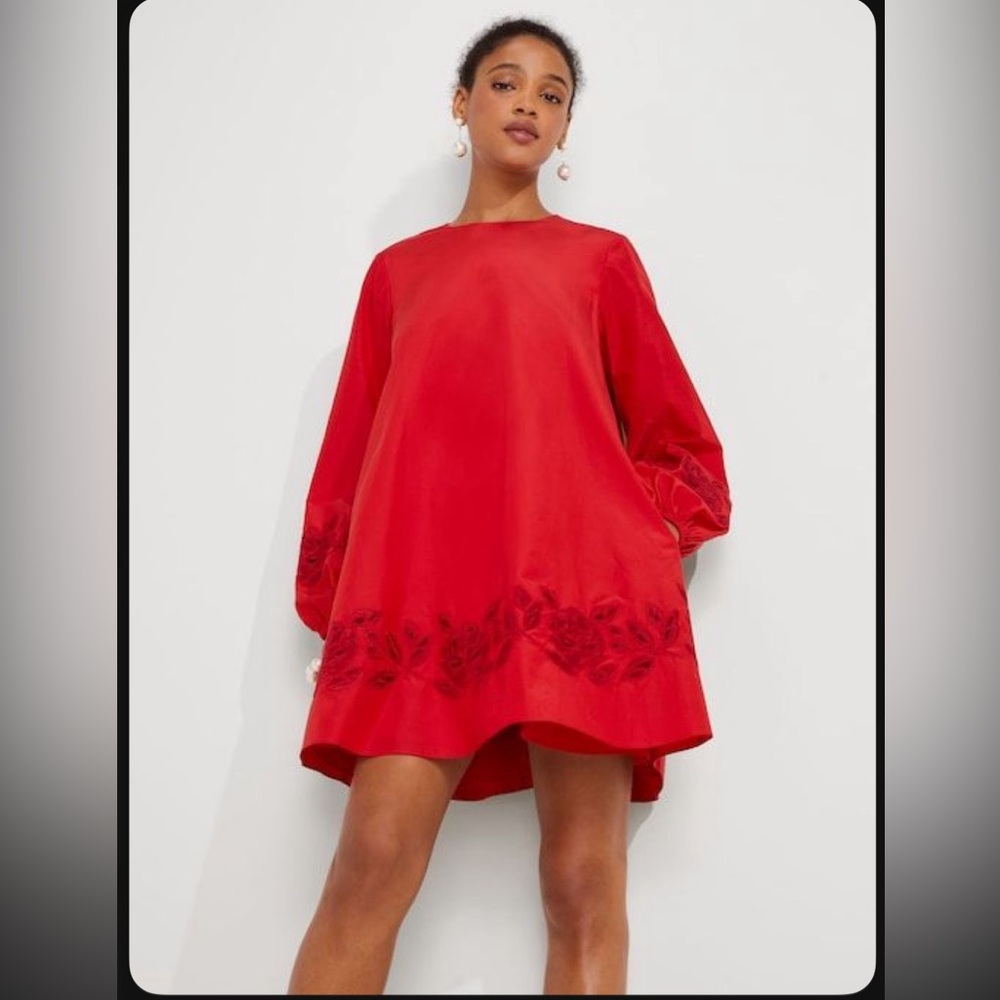 Rose Embroidered Ella Dress
